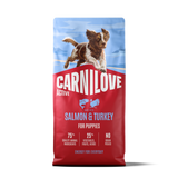Carnilove Active Salmon & Turkey Puppy Dry Dog Food – 1.5kg
