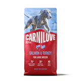 Carnilove Active Salmon & Turkey Adult Large Breed Dry Dog Food - 12kg