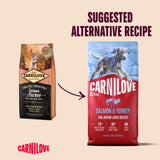 Carnilove Active Salmon & Turkey Junior Large Breed Dry Dog Food - 1.5kg