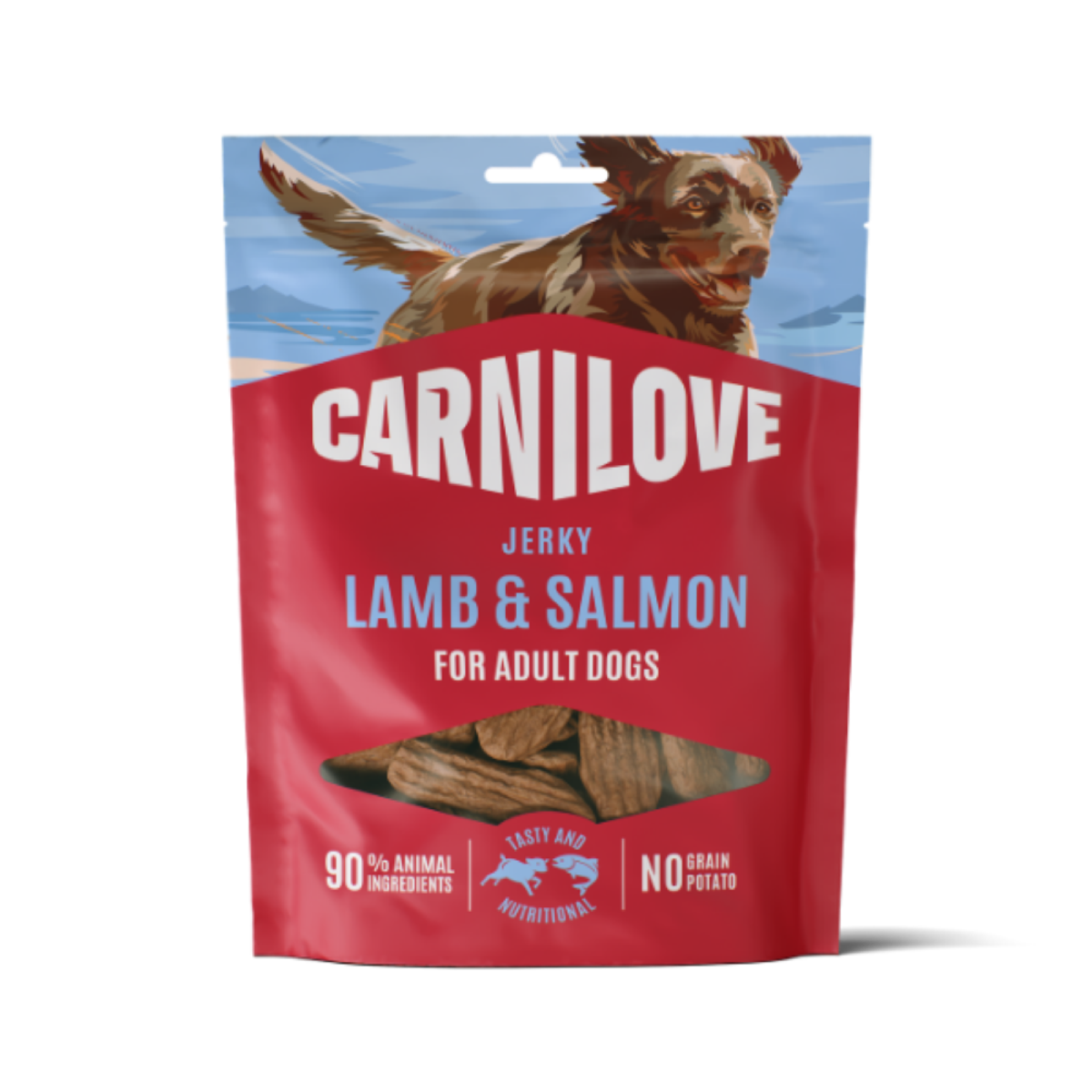 Carnilove Lamb & Salmon Jerky Dog Treat -100g