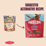 Carnilove Mackerel & Raspberries Adult Crunchy Dog Treat – 200g