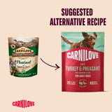 Carnilove Pheasant with Raspberry Leaves Wet Dog Food Pouches - 12 x 300g