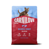Carnilove Active Salmon & Turkey Dry Kitten Food - 400g