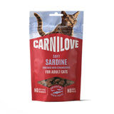Carnilove Sardine with Strawberry Semi Moist Cat Treats - 50g