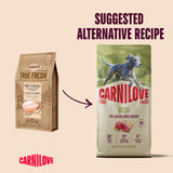 Carnilove True Fresh Duck Junior Large Breed Dry Dog Food – 1.5kg