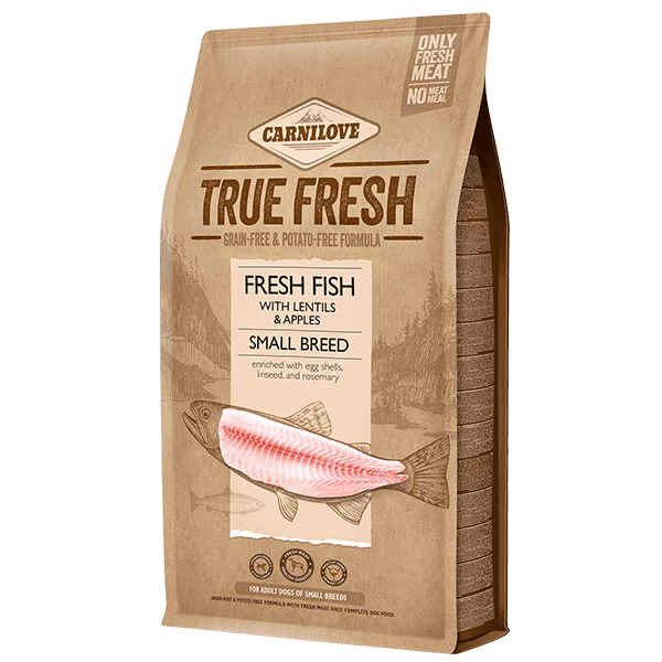 Carnilove True Fresh Fish Adult Small Breed Dry Dog Food - 4kg