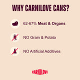 Carnilove Turkey & Salmon Wet Kitten Food Tins - 12 x 100g