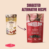 Carnilove Turkey with Catnip Semi Moist Cat Treats - 50g
