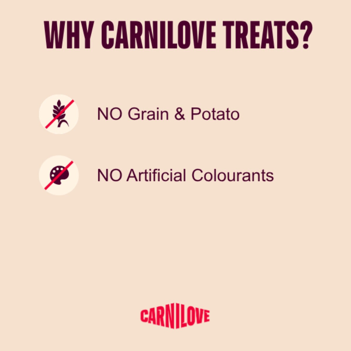 Carnilove Turkey with Catnip Semi Moist Cat Treats - 50g