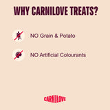 Carnilove Turkey with Catnip Semi Moist Cat Treats - 50g