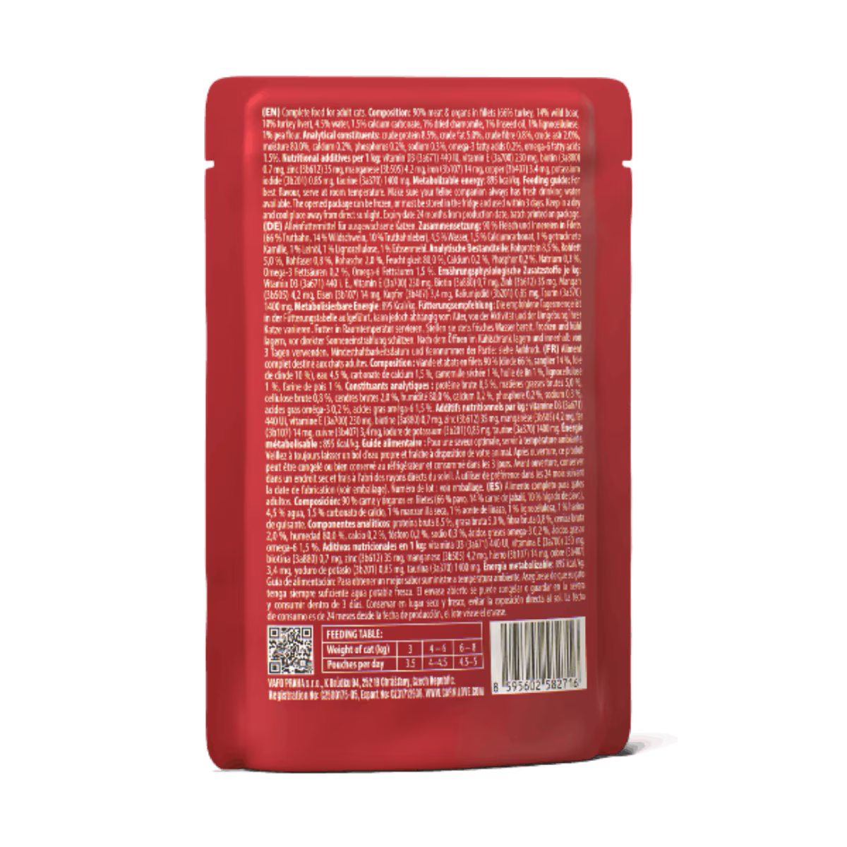 Carnilove Wild Boar & Gravy Adult Wet Cat Food Pouch – 24 x 85g
