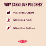 Carnilove Wild Boar & Gravy Adult Wet Cat Food Pouch – 24 x 85g