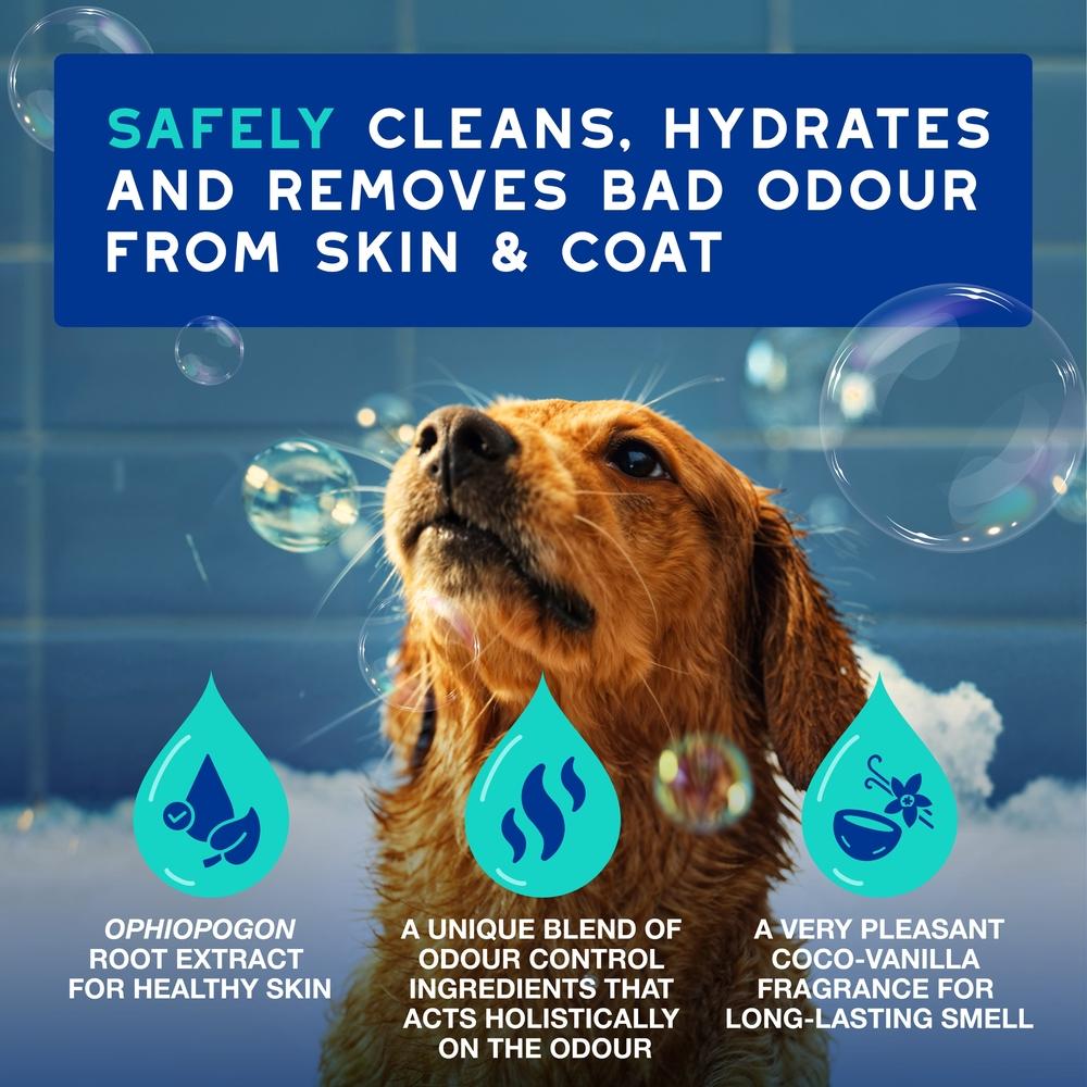 DOUXO Skin & Coat SPA Ultra-Safe Odour Control Dog Shampoo for Smelly Dogs - 250ml