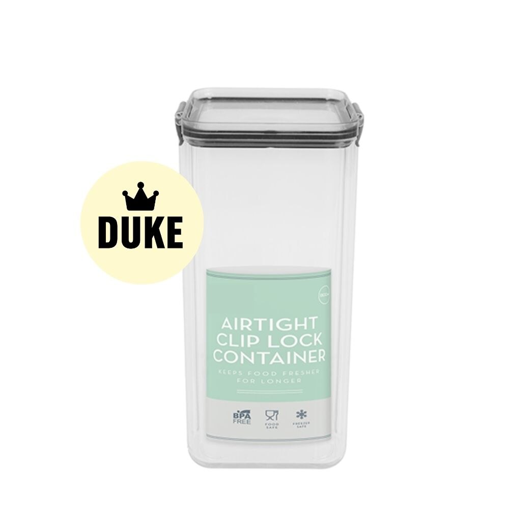 DUKE Airtight Clip Lock Container 1800ml
