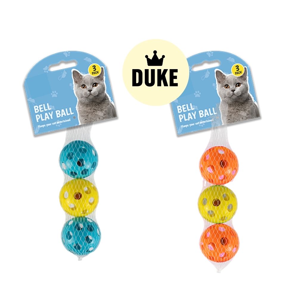 DUKE Bell Playball 3pk
