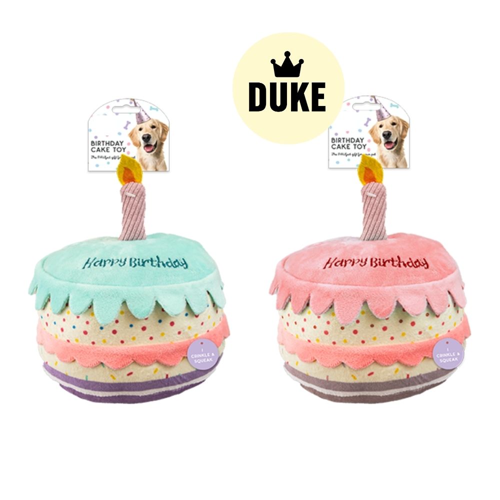 DUKE Birthday Cake Pet Toy