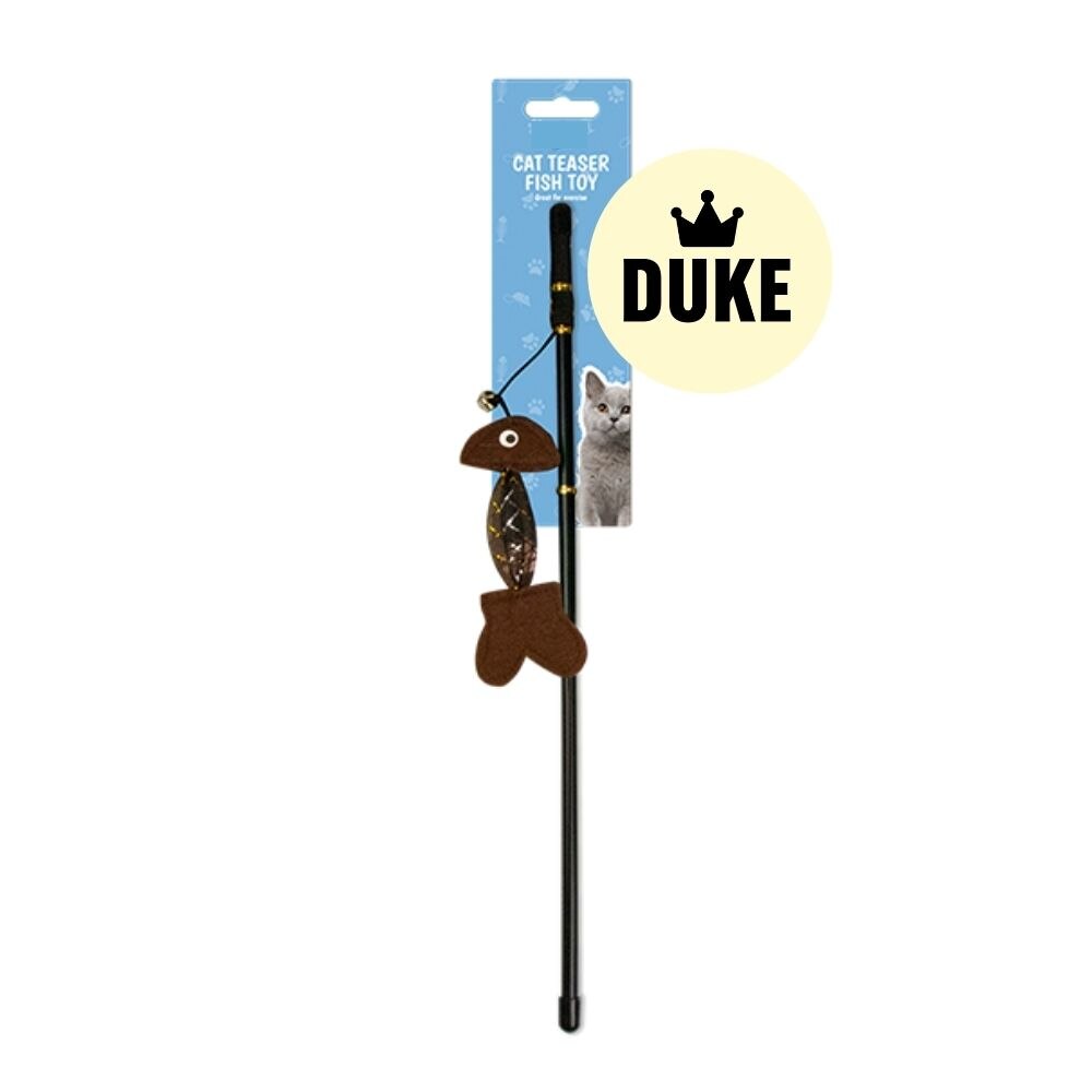 DUKE Cat Teaser Fish Toy