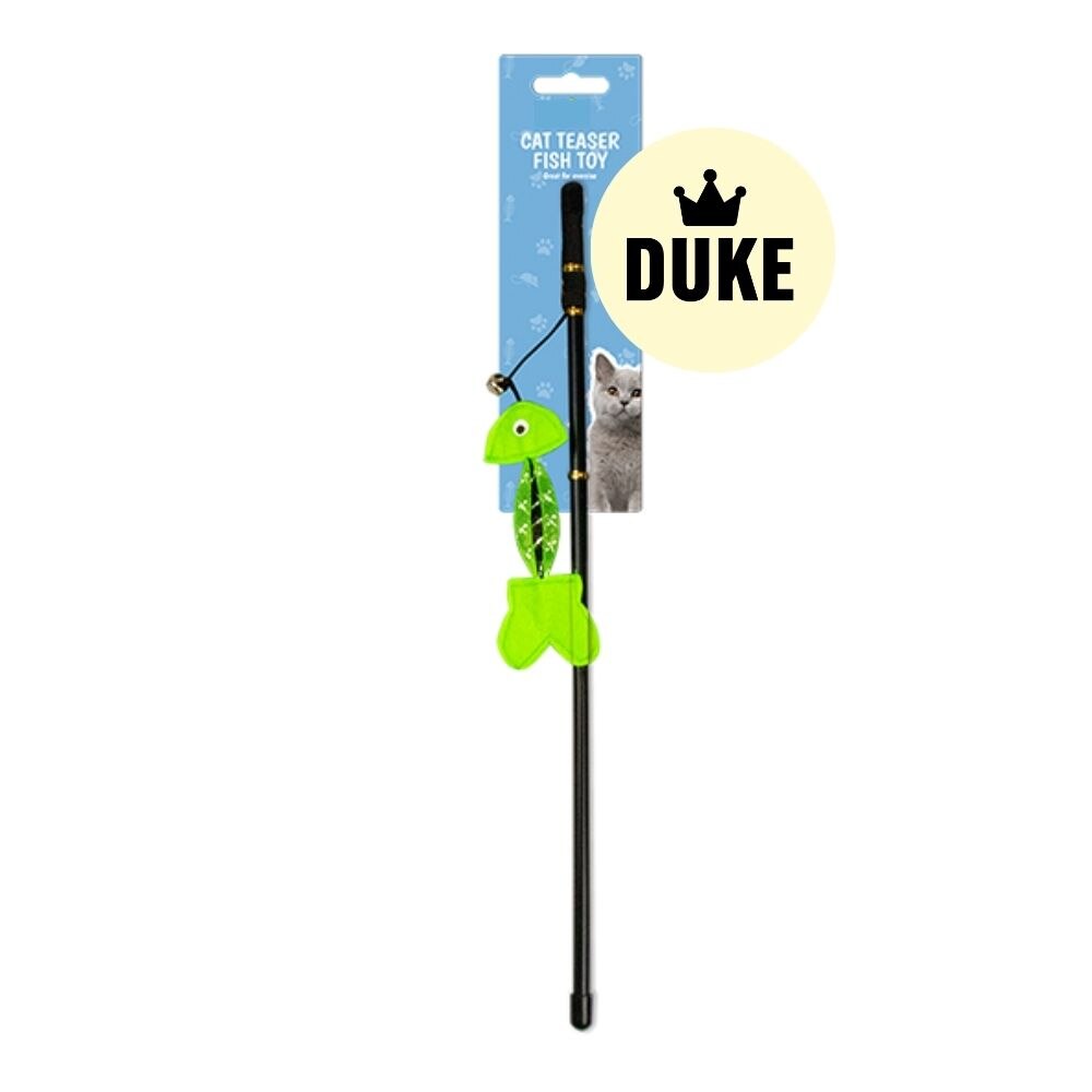 DUKE Cat Teaser Fish Toy