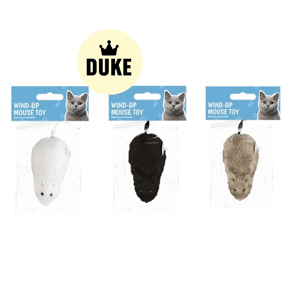 DUKE Cat Wind-Up Play Mouse