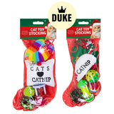 DUKE Christmas Cat Toy Stocking