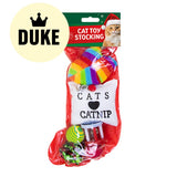 DUKE Christmas Cat Toy Stocking