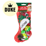 DUKE Christmas Cat Toy Stocking