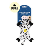 DUKE Crinkle and Squeak Farm Animal Toy