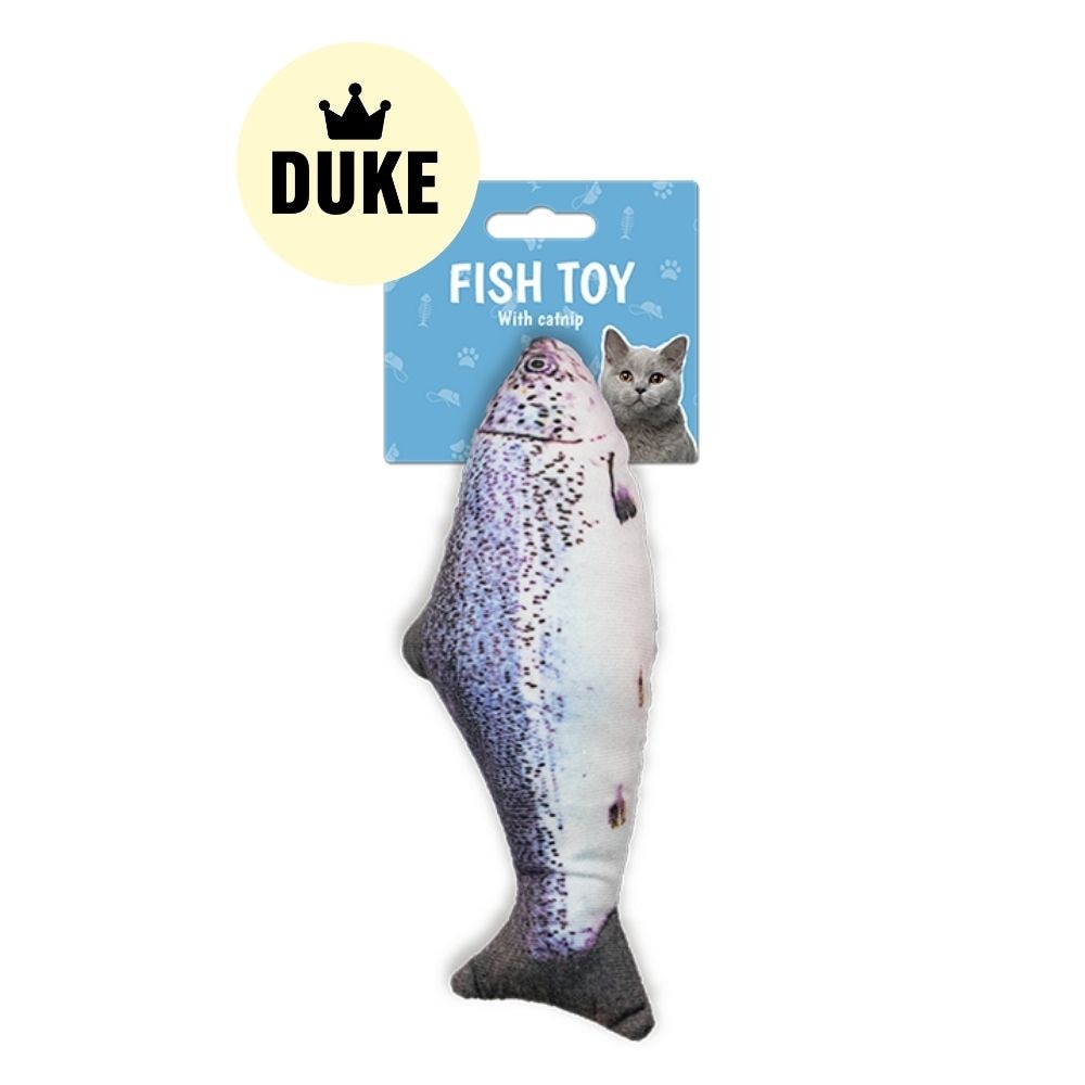 DUKE Fish With Catnip Toy