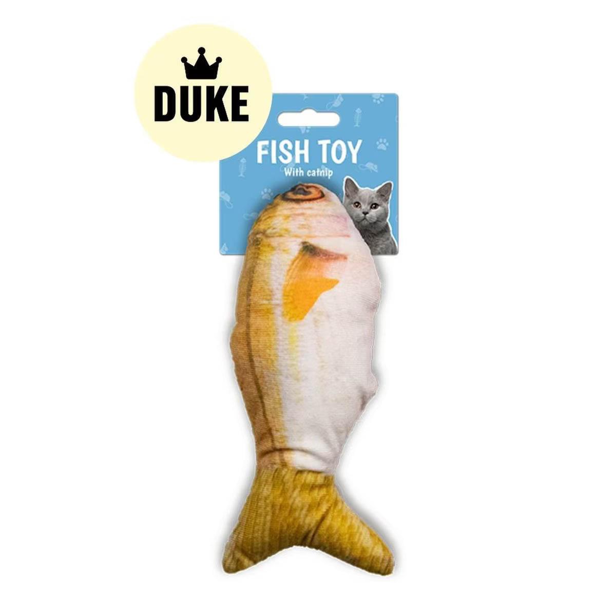 DUKE Fish With Catnip Toy