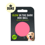 DUKE Glow In The Dark Dog Ball