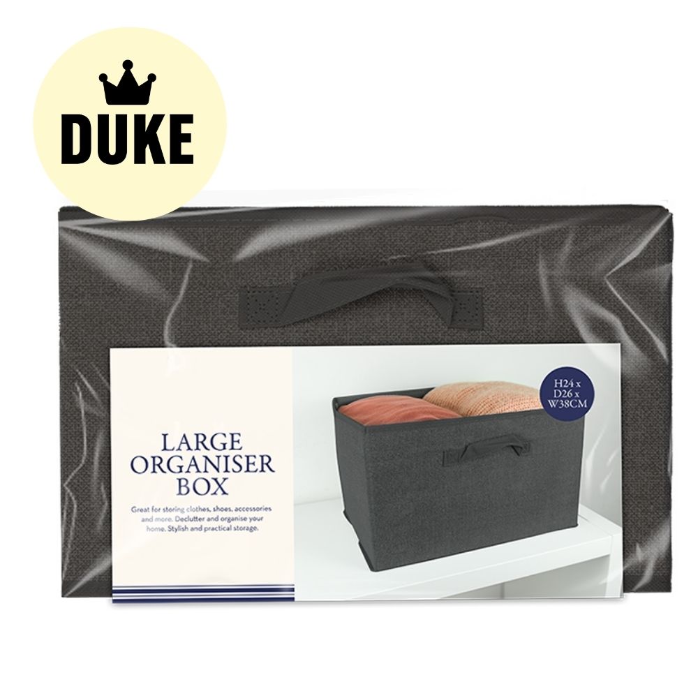 DUKE Large Organiser Box 24x26x38cm