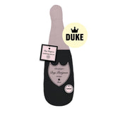 DUKE Luxury Champagne Bottle Dog Toy