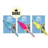DUKE Mouse Head Cat Toy