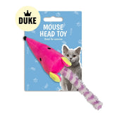 DUKE Mouse Head Cat Toy