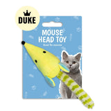 DUKE Mouse Head Cat Toy