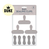 DUKE Natural Bag Sealing Clips 8pk