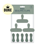 DUKE Natural Bag Sealing Clips 8pk