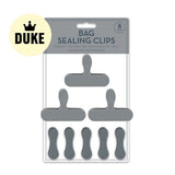 DUKE Natural Bag Sealing Clips 8pk