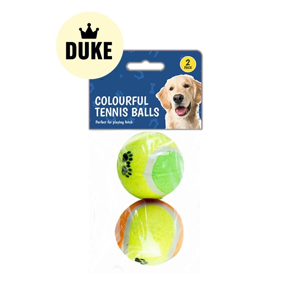 DUKE Pet Tennis Balls 2pk