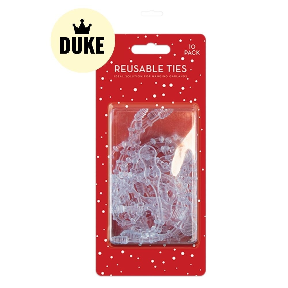 DUKE Reusable Ties 10pk