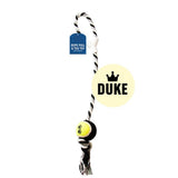 DUKE Rope Dog Tugger Toy With Ball