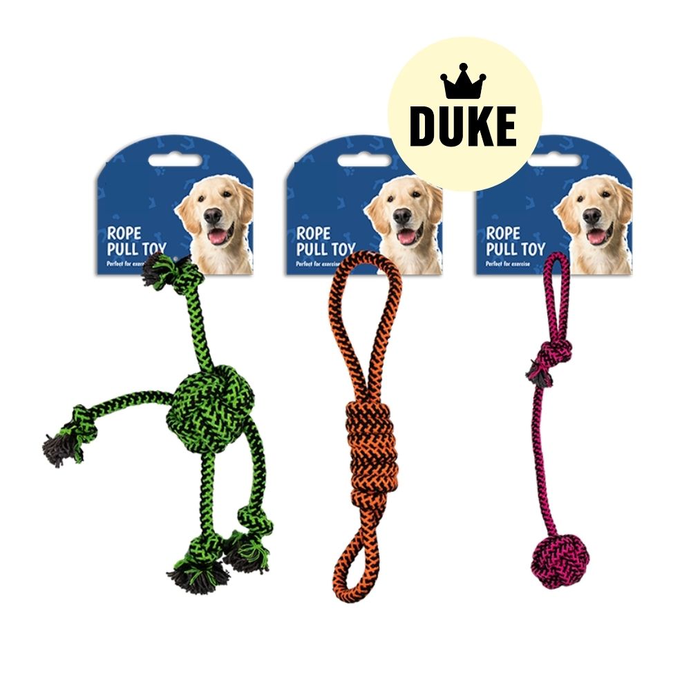DUKE Rope Pull Dog Toy