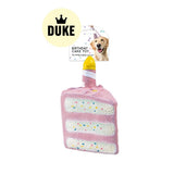 DUKE Rubber Birthday Cake Pet Toy