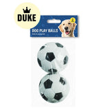 DUKE Rubber Play Ball 2pk