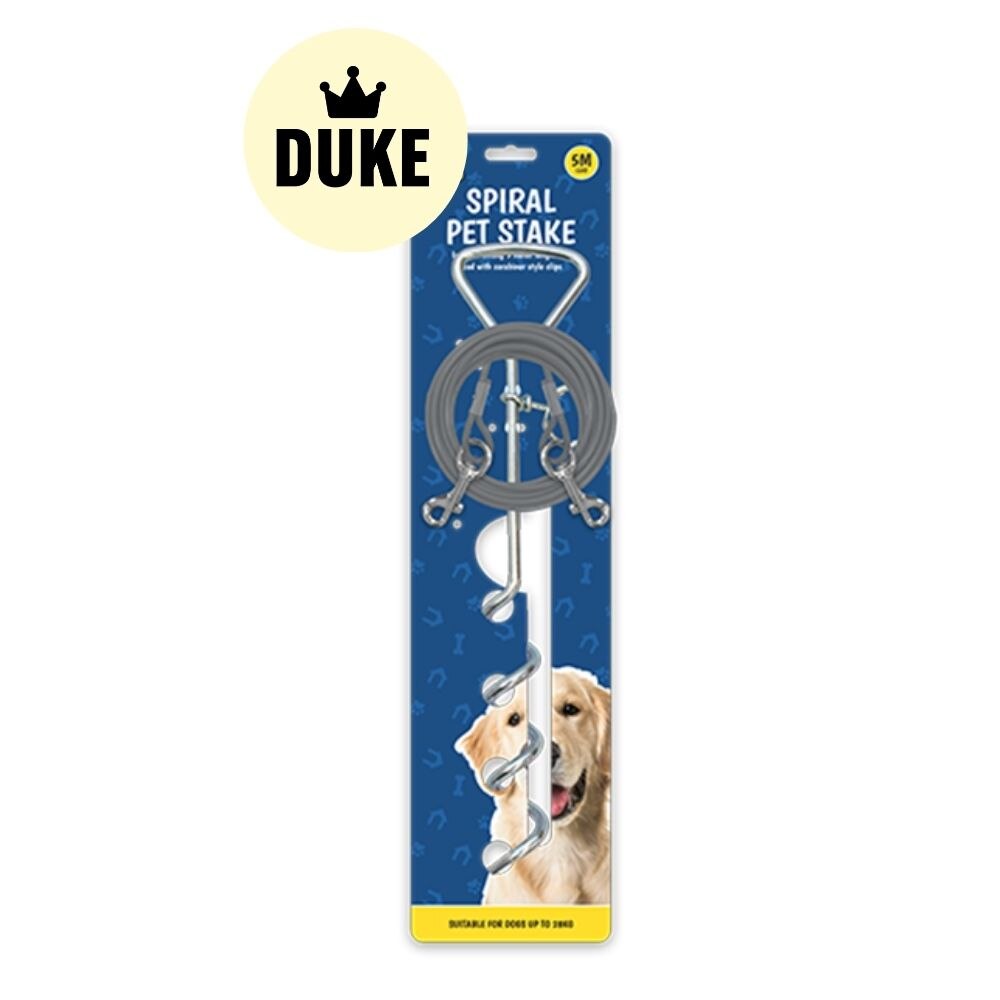 DUKE Spiral Pet Stake 5m