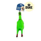 DUKE Squeaky Chicken Dog Toy