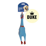 DUKE Squeaky Chicken Dog Toy