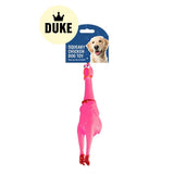 DUKE Squeaky Chicken Dog Toy