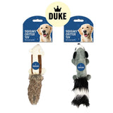 DUKE Squeaky Critter Dog Toy
