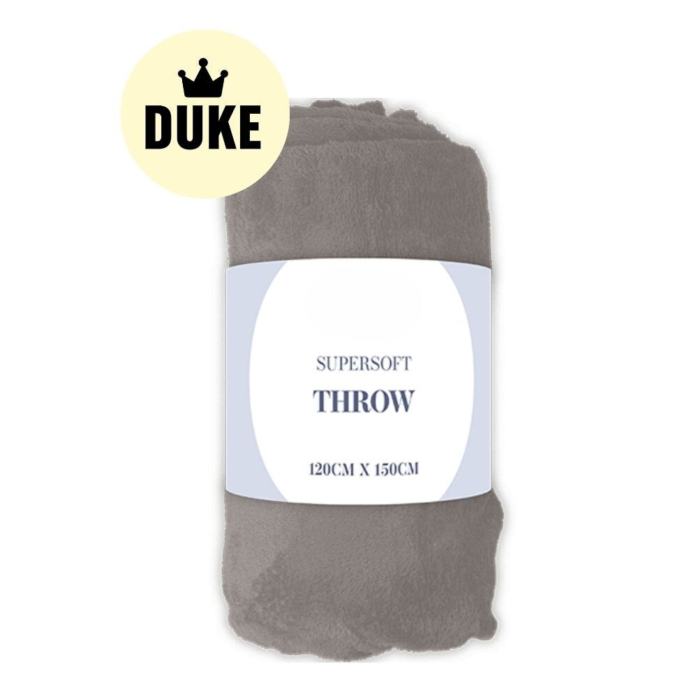 DUKE Supersoft Throw 120 x 150cm